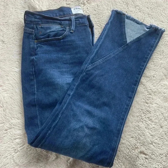 FRAME DENIM Le high straight kings way jeans size 27 - Picture 6 of 7